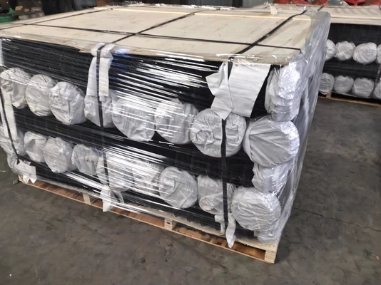 6 Gauge 6 kaki galvanis Industrial Chain Link Pagar Gate, Chain Chain Pagar Pagar Untuk Pertahanan