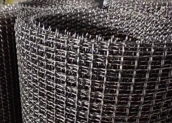 Aperture 2mm Square Stainless Steel 304 Wire Mesh Anyaman Berkerut 20x20mm