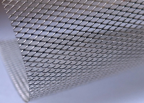Bahan Bangunan Expanded Metal Mesh Untuk Layar Pagar Dinding Mesh Dekoratif