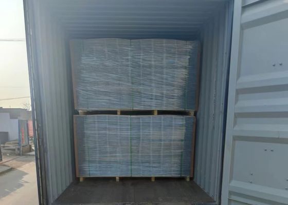 SGS Stainless Steel Welded Wire Mesh Panel Untuk Pagar Dek Jalan 3.0mm