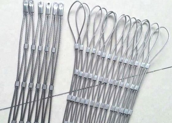 Fleksibel Stainless Steel 304 316 Wire Rope Mesh Net Untuk Pagar Taman