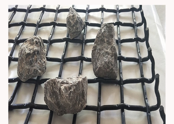 stone crusher mesh 65Mn layar getar pertambangan layar tambang huahaiyuan rock screen mesh