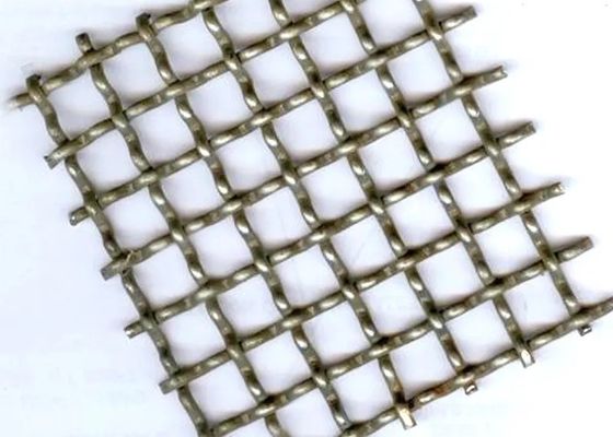 3x3 316 316L Stainless Steel Wire Mesh Berkerut Polos / Twill Weave