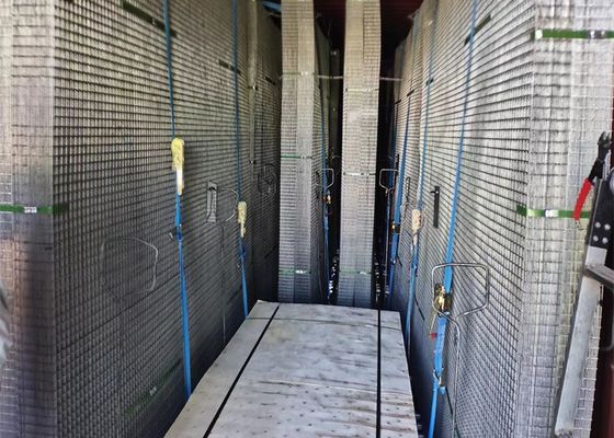 1.2 * 1.8m 3x3 Inch Welded Steel Mesh Intensitas Tinggi