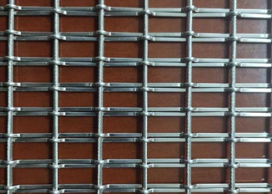 Pvdf 304 Baja tahan karat Arsitektur Mesh Dekorasi Interior