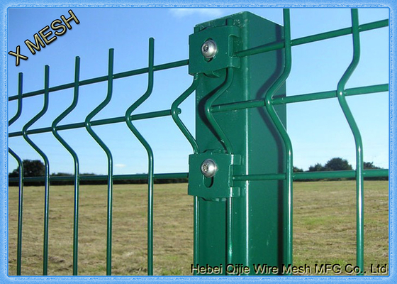 Panel Pagar Wire Mesh Dilapisi Bubuk Hijau