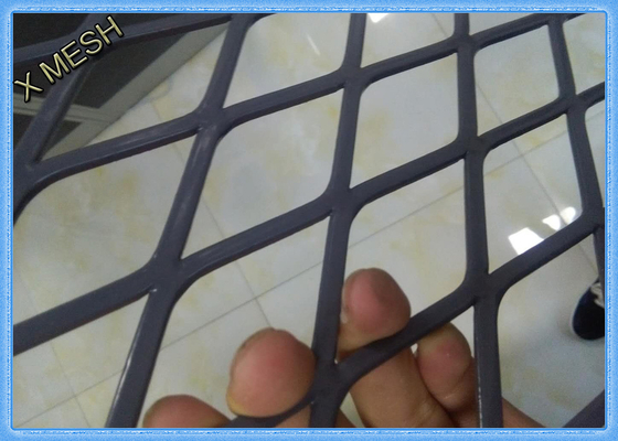 Perforated Aluminium Diperluas Logam Mesh Layar Anodized Finish Permukaan Dekoratif