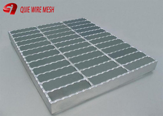 30X5mm Serrated Steel Grating Folding Campfire Grill Heavy Duty Stainless / Galvanized untuk Bar