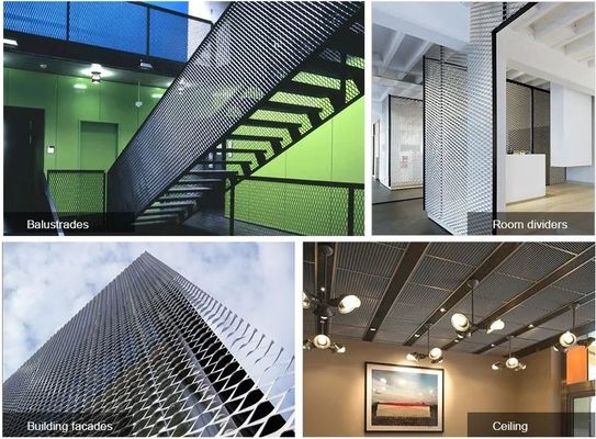 Stainless Steel Diperluas Lembaran Logam Berlian Rata