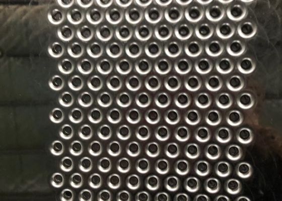 Bahan Bangunan 316 Mikron Lembar Logam Berlubang Bulat