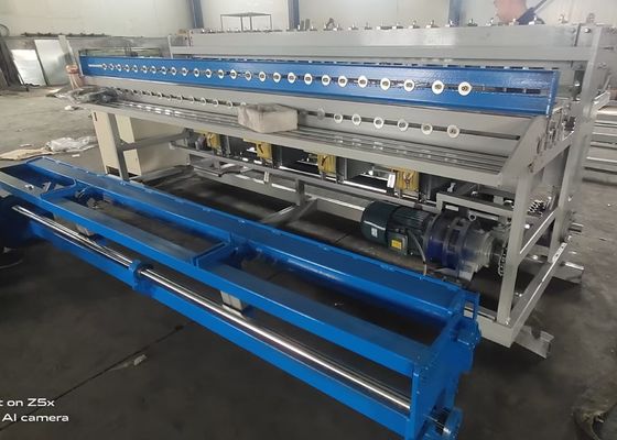 Dilas Konstruksi Panel Roll Pagar Mesh Mesin Las Otomatis Lebar 1-6m