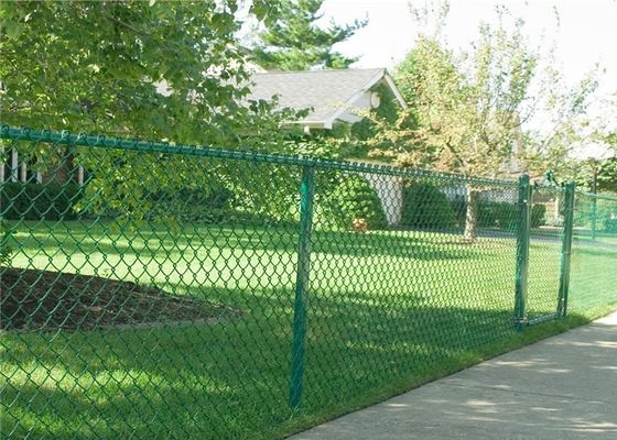 Kain Privasi 7ft Galvanis Atau Pvc Dilapisi Untuk Chain Link Fence, Mudah Dirakit