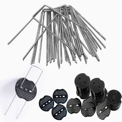 Hot Dip Galvanized U Type Garden Grass Lawn Turf Staple Lawn Nail 9 Gauge Wire Diameter
