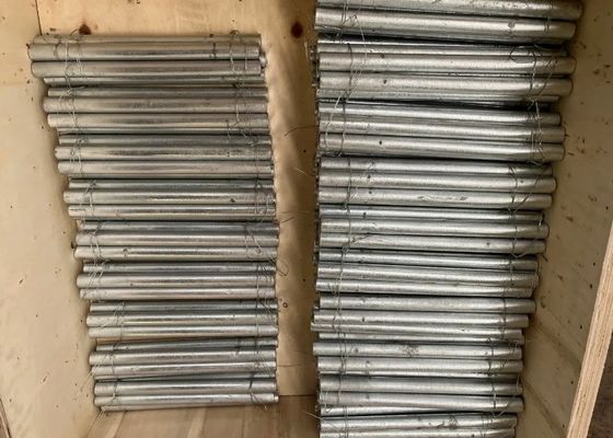 Q345B Baja Bahan Konstruksi HDG Bar Dowels Bulat Dengan Diameter 25mm