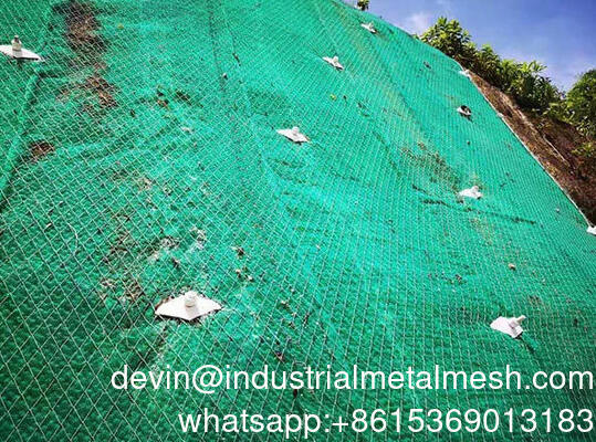 Jaring Tegangan Tinggi Tecco dalam Stabilisasi Lereng