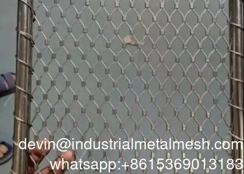 Tali Pagar Layar Arsitektur Wire Mesh