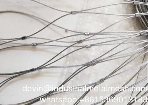 Penjualan Panas Jaring Tali Kawat Jaring Tali Stainless Steel Fleksibel