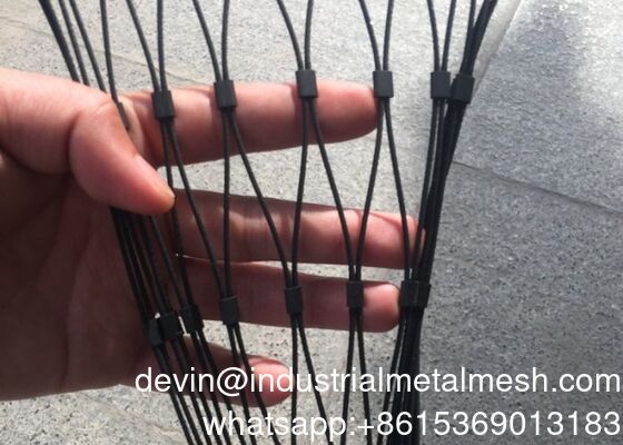 Decoration X-Tend Stainless Steel Rope Zoo Animal Diamond Mesh Net Fence