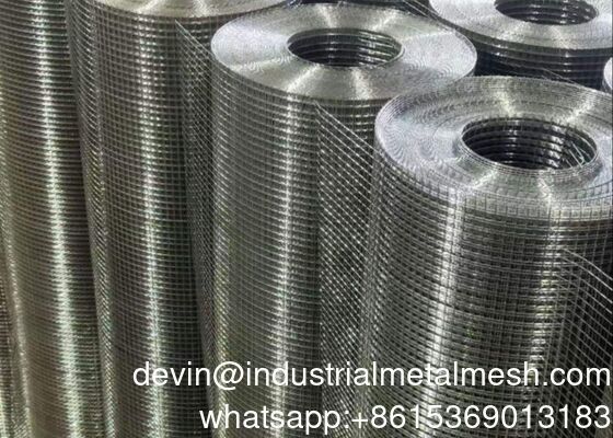 Kualitas tinggi Galvanized Welded Steel Wire Mesh Screen awet tahan korosi Mudah digunakan dengan memotong layanan lentur
