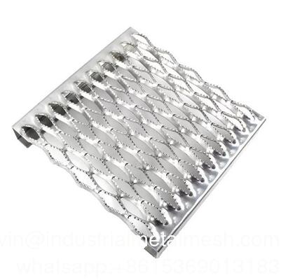 Heavy Duty Diamond Holes Grip Strut Plank Catwalk Grating/Grip Structure Perforated Steel Grating