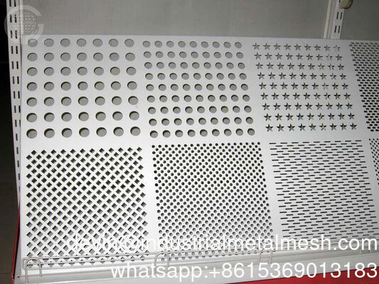 Lubang Heksagonal 304 316 Aluminium Galvanized Carbon Rustless Steel Perforated Screen Metal Sheet Punched Mesh Plate untuk Fasad