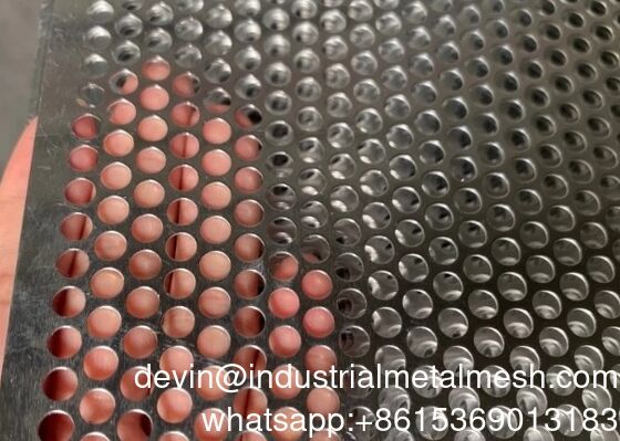 Aluminium Galvanized Stainless Steel Perforated Metal Mesh Sheet Plate Hot Sale di Iran