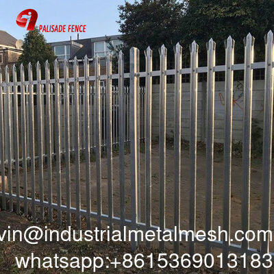 Produsen Pagar Palisade Baja Berlapis Bubuk dan HDG