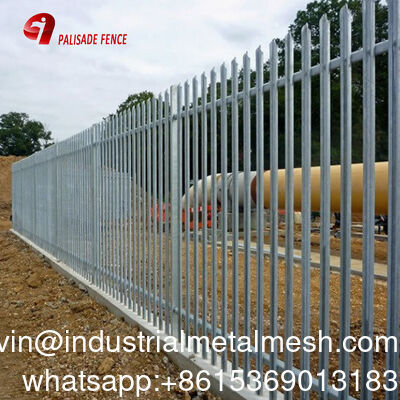 Panel Pagar Keamanan Palisade Baja Profil W