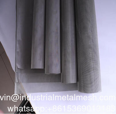 Harga Murah Fine Woven Stainless Steel Fine Polymer Extruder Mesh Screen