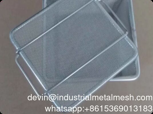 Keranjang Kawat Anyaman Stainless Steel yang Disesuaikan