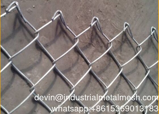 Hot ISO9001, SGS, BV Dekoratif Mesh Nigeria Gulungan Pagar Rantai Tinggi 8 Kaki