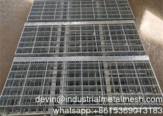 Pemasok Kisi Tugas Berat Kustom Kisi Baja Bergerigi Logam Mantel Galvanisasi