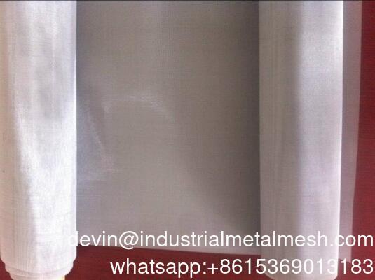 SS304 SS316 1-500 mesh stainless steel Plain/Twill/Dutch Woven Crimped Square Metal Mesh Sieving Screen Filter Wire Mesh