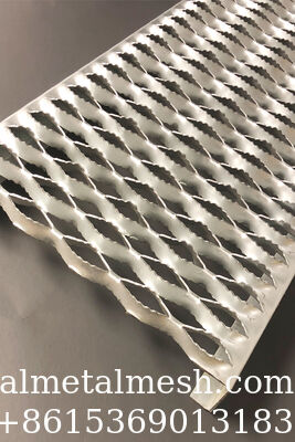 Aluminium dan baja galvanis Grip Strut Anti Skid Safety Grating