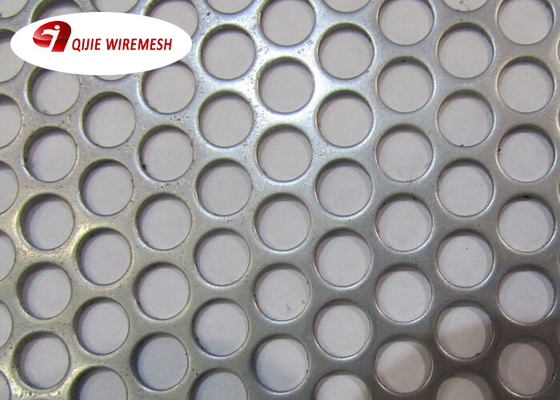 Kecantikan Bentuk Lubang Bulat Mesh Logam Berlubang Diameter 5-10mm