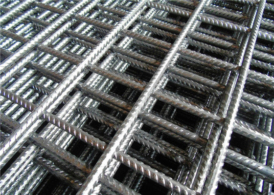 A98 Welded Reinforcing Steel Mesh Kawat Las Galvanis Untuk Yayasan Beton