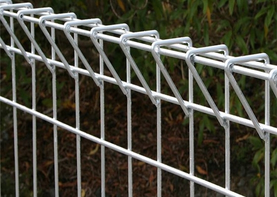 2.1m X 2.4m Pagar Logam Melengkung Keamanan Tinggi, Pagar Bres Kawat Mesh