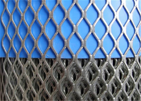 304316 316l Electro Galvanized Expanded Metal Mesh Untuk Trailer