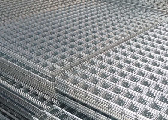 Electro Galvanized 4MM 2x2 Inch Openning Welded Wire Mesh Untuk Hiasi