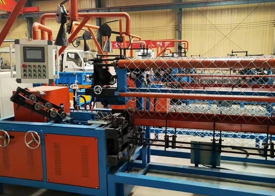 Double Wire 3m Lebar Layar Sentuh Mesin Pagar Rantai Otomatis